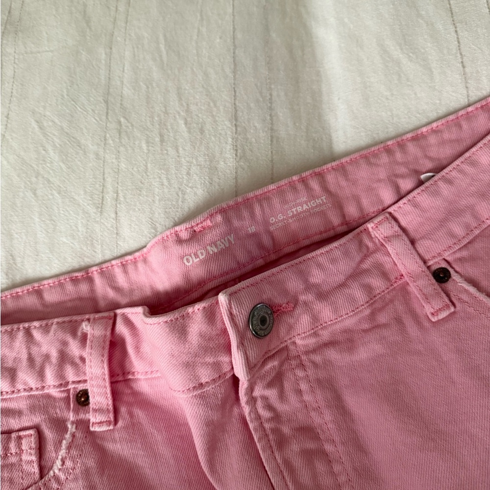 Old Navy Women's Pink Cutoff Shorts
